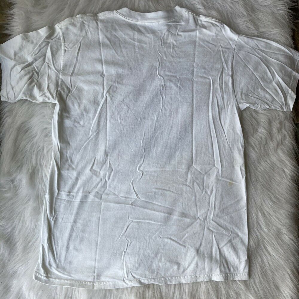 Vintage Gildan Sz L T Shirt Bundle 9/11 God Bless America Patriotic White Adult - Picture 4 of 11